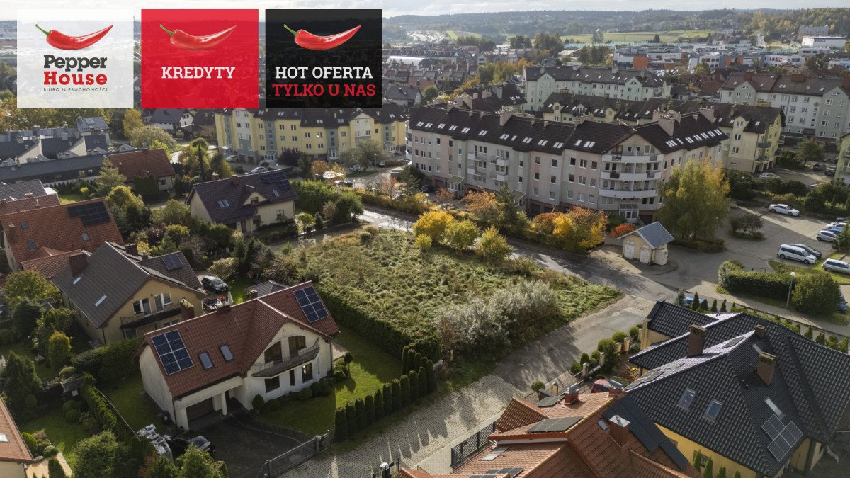 Działka budowlana na sprzedaż Gdańsk, Kokoszki, Różany Stok  565m2 Foto 1