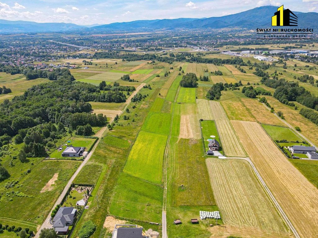 Działka budowlana na sprzedaż Wilkowice  1 170m2 Foto 3