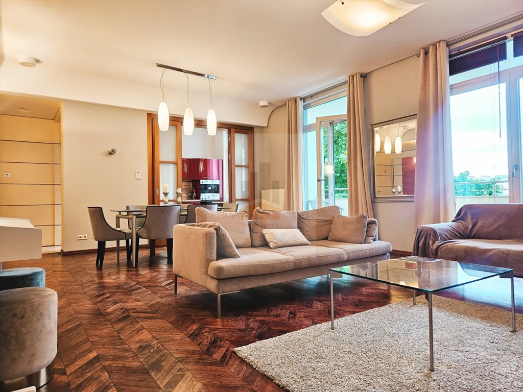 Mieszkanie trzypokojowe na wynajem Warszawa, Mokotów, Dolny Mokotów, Ludowa  116m2 Foto 1