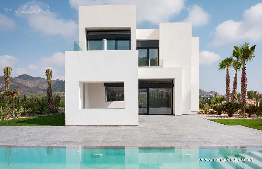 Ekskluzywna willa z prywatnym basenem w La Manga Club Hiszpania, La Manga Del Mar Menor  235m2 Foto 1