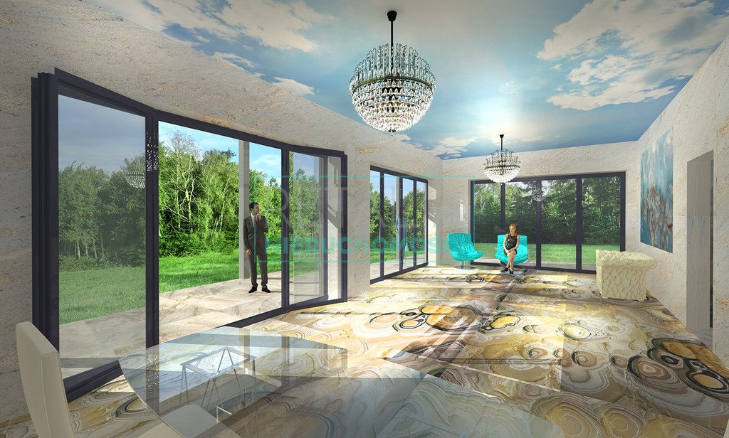 Luksusowa willa 286 m2 z widokiem na las, pod klucz Stara Wieś  286m2 Foto 1