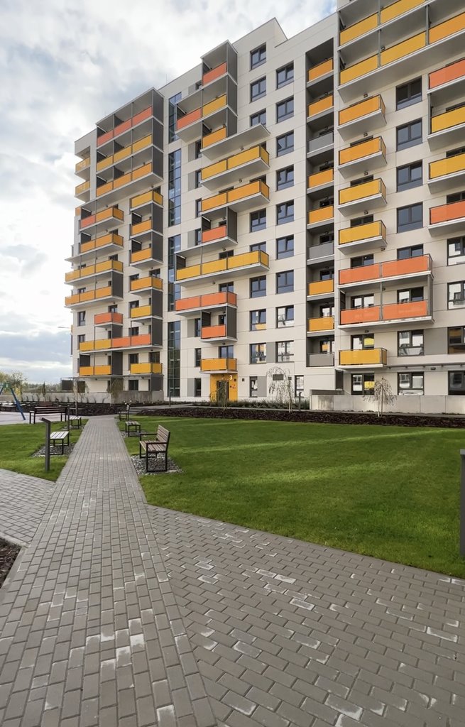 Nowoczesne 4-pokojowe mieszkanie 75,95 m2 z balkonem i miejscami parkingowymi Rzeszów, Krakowska  76m2 Foto 1