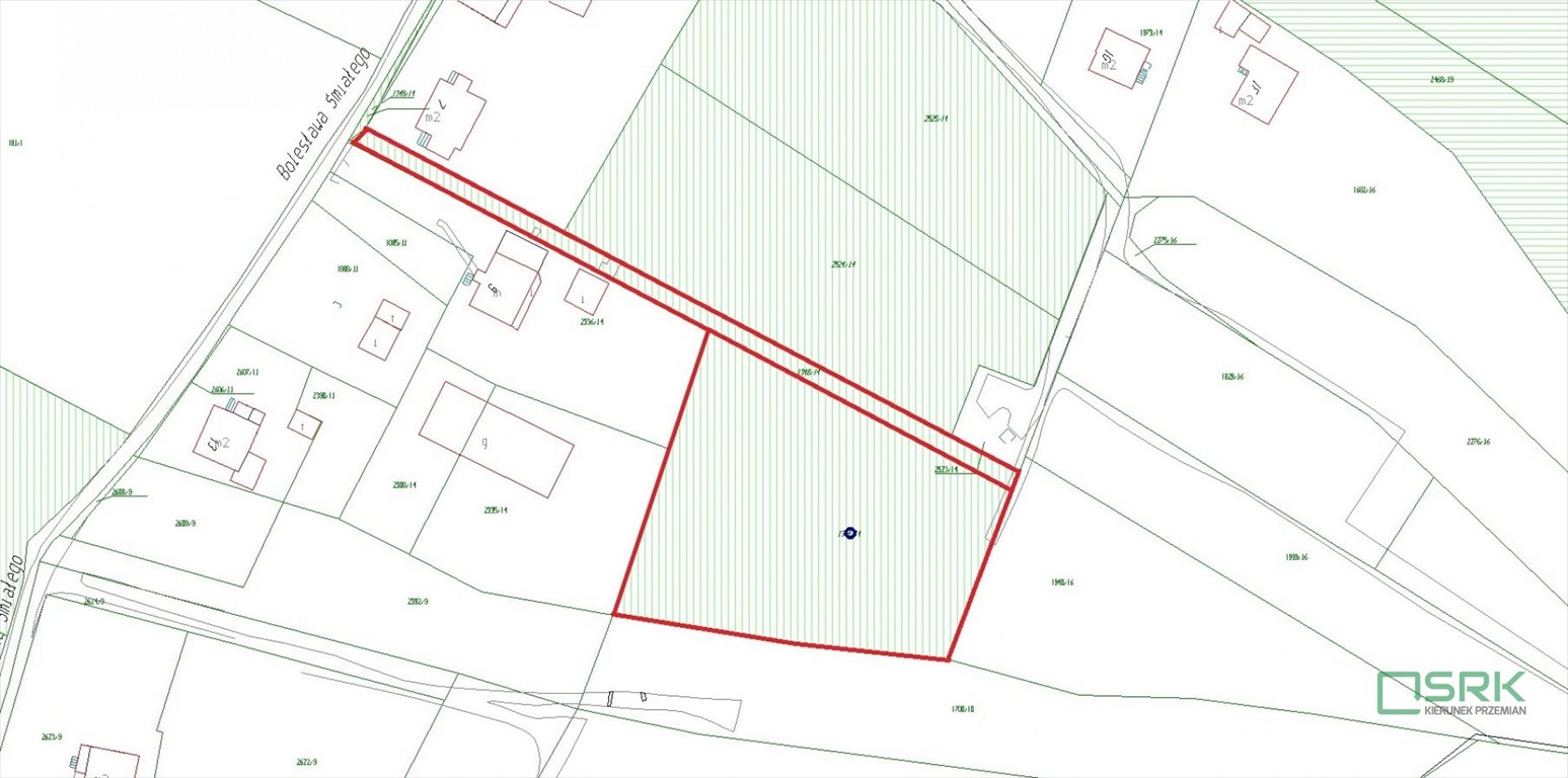 Działka 4081 m² z dostępem do sieci i kanalizacji - polecam! Rybnik, Boguszowice Stare, Bolesława Śmiałego  4 081m2 Foto 1