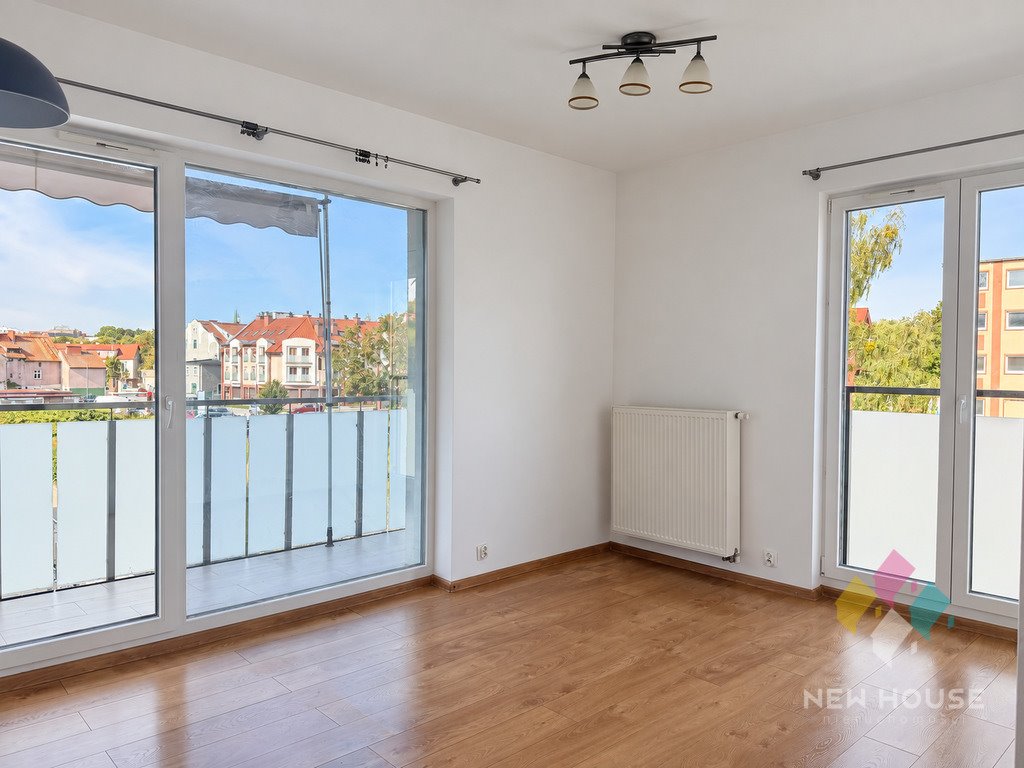 Na wynajem jasne 2-pokojowe mieszkanie 38 m² z balkonem Olsztyn, Niepodległości  38m2 Foto 1