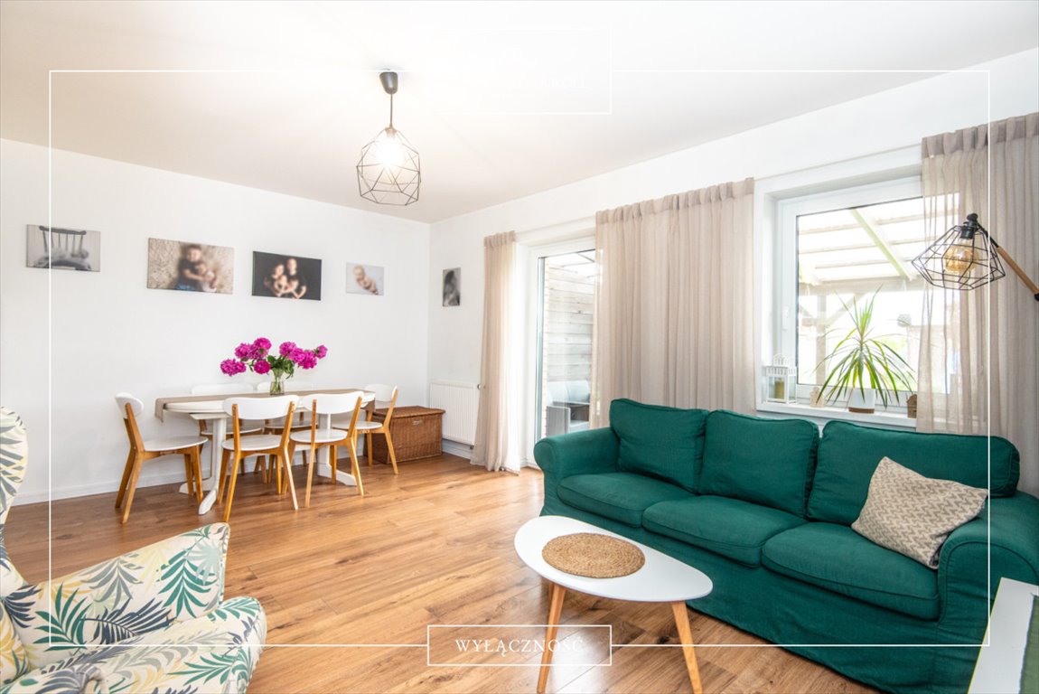 Do sprzedania nowoczesny bliźniak 78 m² z ogrodem w Bninie Kórnik, Bnin, Jakuba Krauthofera  78m2 Foto 1
