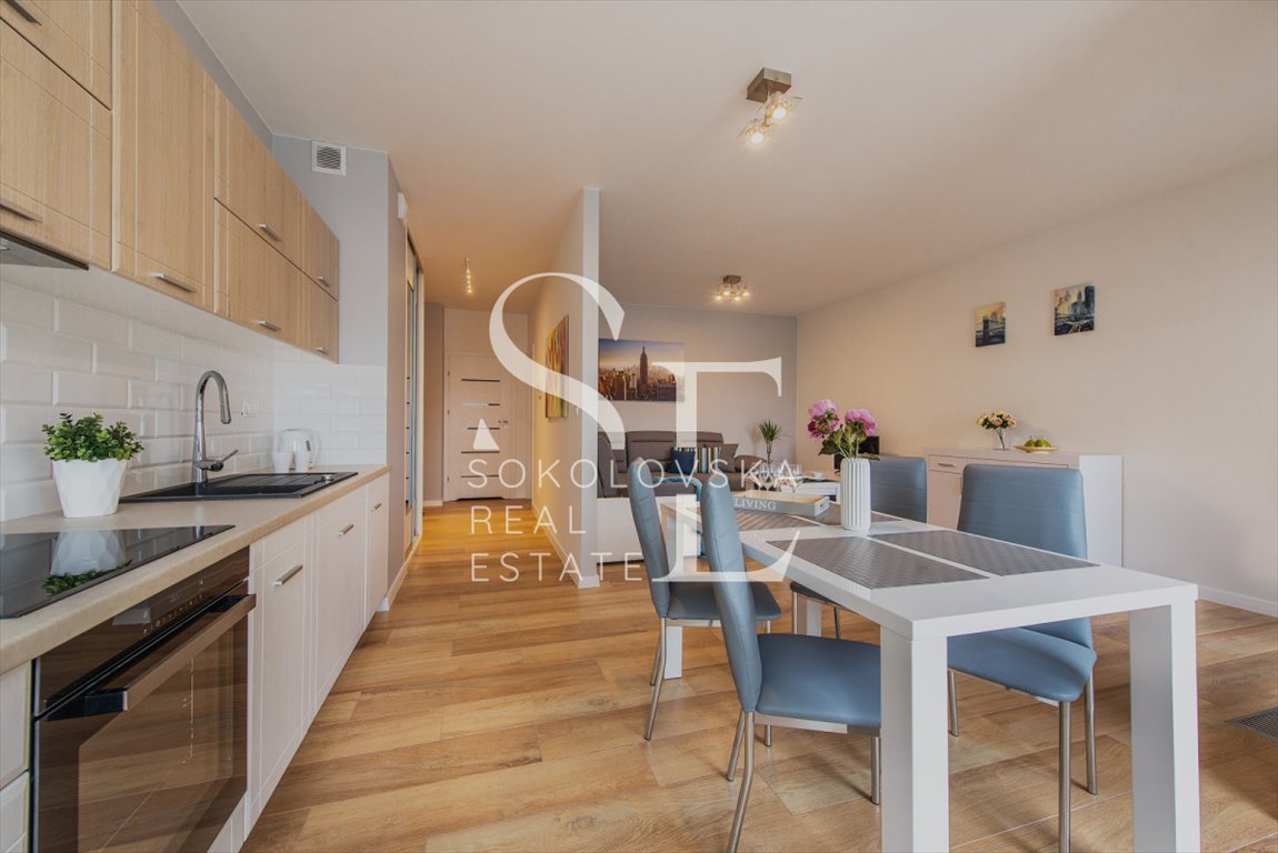 Nowoczesne 2-pokojowe mieszkanie z klimatyzacją i tarasem w Powiślu Warszawa, Śródmieście Powiśle, Solec  55m2 Foto 1