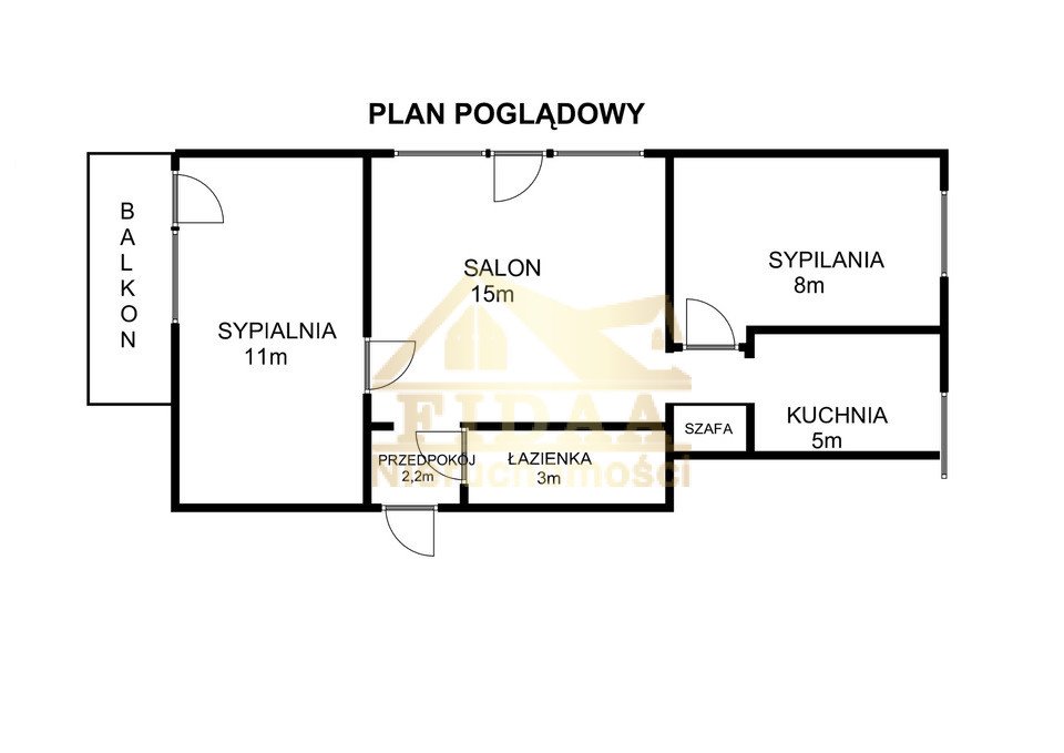 Mieszkanie trzypokojowe na sprzedaż Warszawa, Wola Młynów, Agawy  47m2 Foto 4