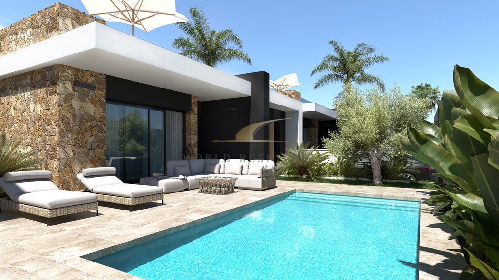 Luksusowa willa 107 m² z basenem i solarium w Ciudad Quesada Hiszpania, Ciudad Quesada  107m2 Foto 1