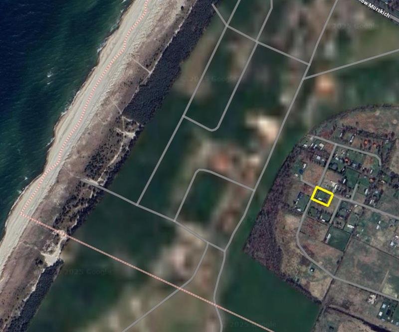 Działka rekreacyjna 671 m² z domkiem, 500 m od plaży Darłowo, Lotników Morskich  671m2 Foto 1