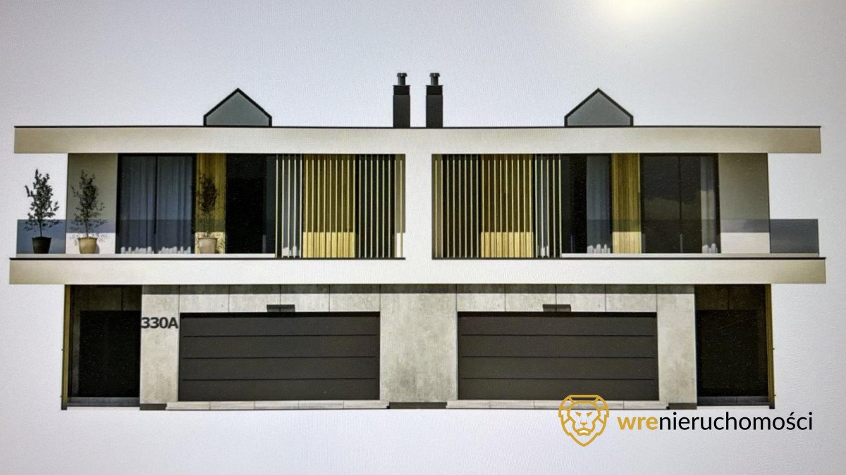 Nowoczesny bliźniak 230 m2 z lasem, garaż, 5 pokoi Jaszkowa Dolna, Akacjowa  230m2 Foto 1