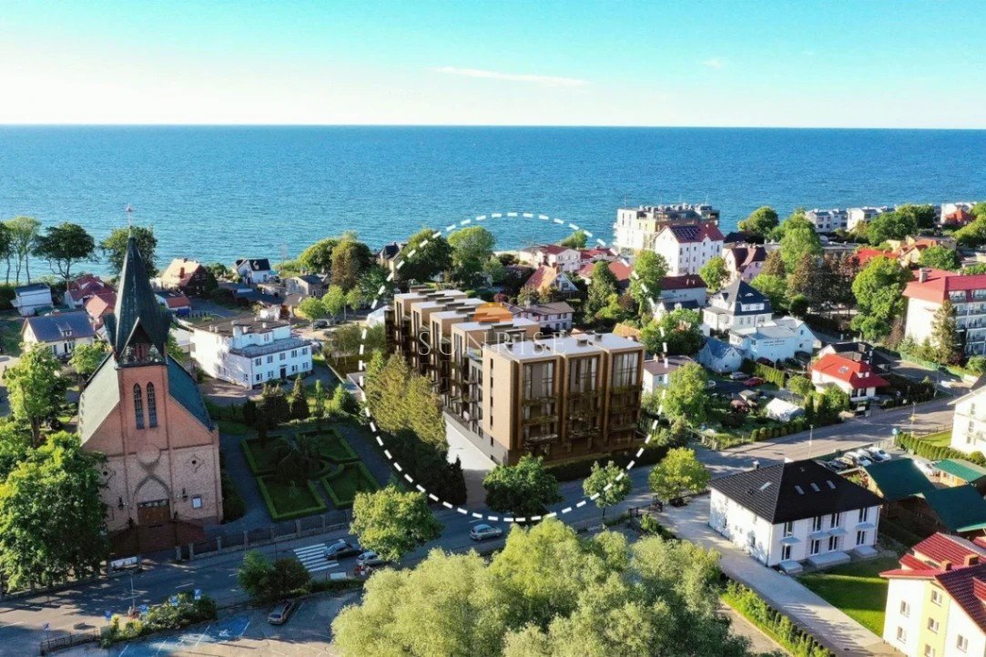Apartament 29 m² z widokiem na morze (Kołobrzeg) ustronie morskie, Wojska Polskiego 1  29m2 Foto 1