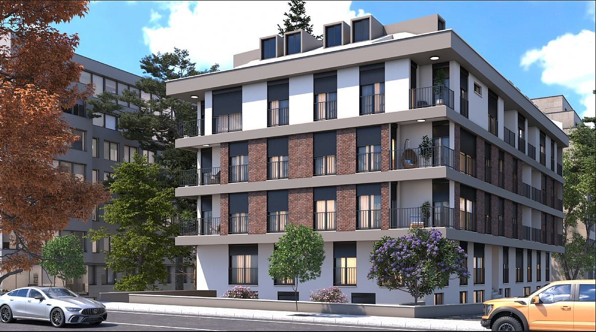 Nowoczesny 75 m² apartament blisko plaży i metra w Kadıköy Turcja, Stambuł, Osmanağa, Kadıköy, Stambuł  75m2 Foto 1