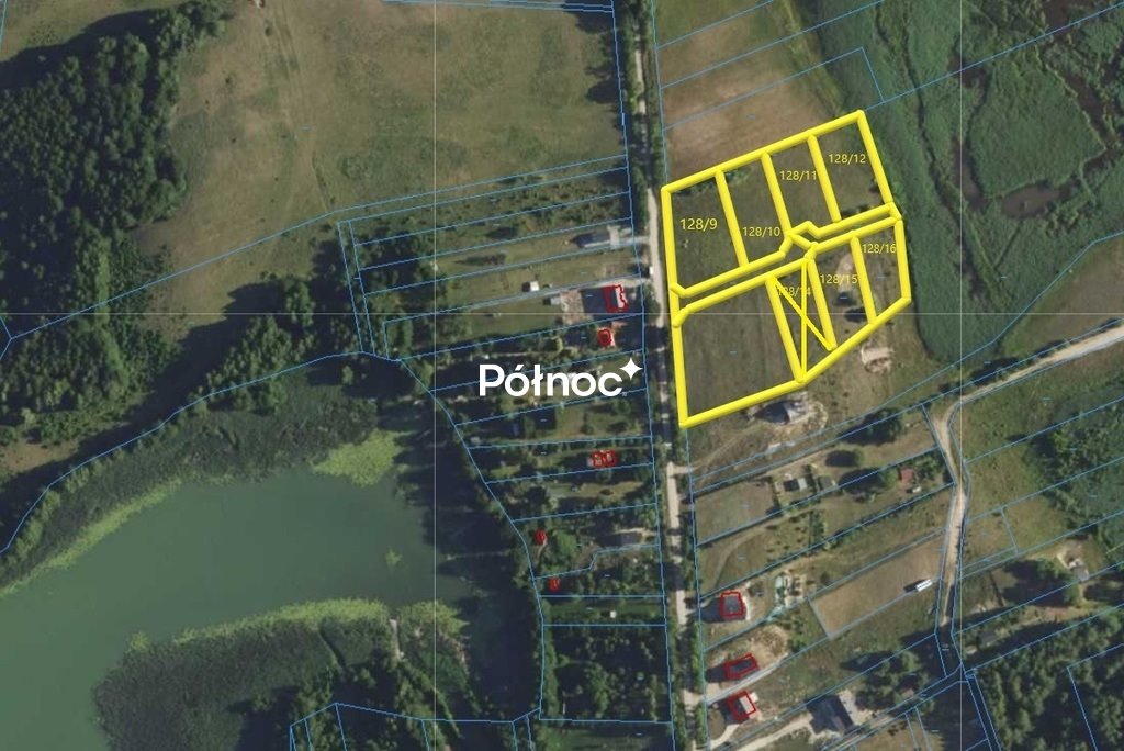 Działki budowlane z warunkami zabudowy blisko jeziora Zdrężno Płociczno  1 261m2 Foto 1