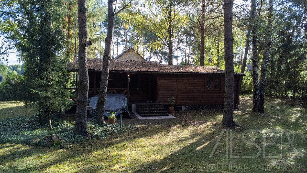 Dom rekreacyjny 43 m² z kominkiem i ogrodem zapraszam Brok, Tartaczna  43m2 Foto 1