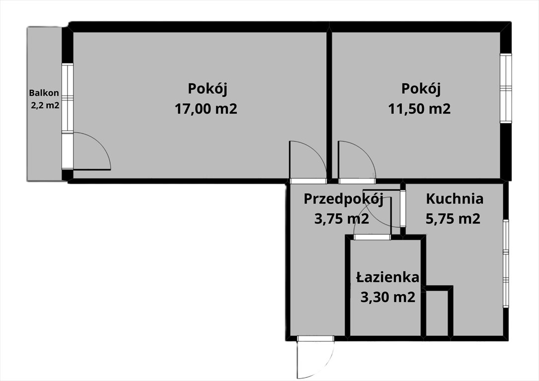 Mieszkanie dwupokojowe na sprzedaż Kraków, Krowodrza, Nowa Wieś, Królewska  43m2 Foto 1