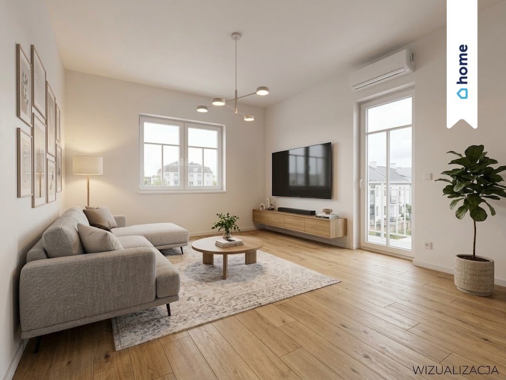 Do sprzedania nowoczesne 3-pokojowe mieszkanie 58 m² w Siewierzu Siewierz  58m2 Foto 1