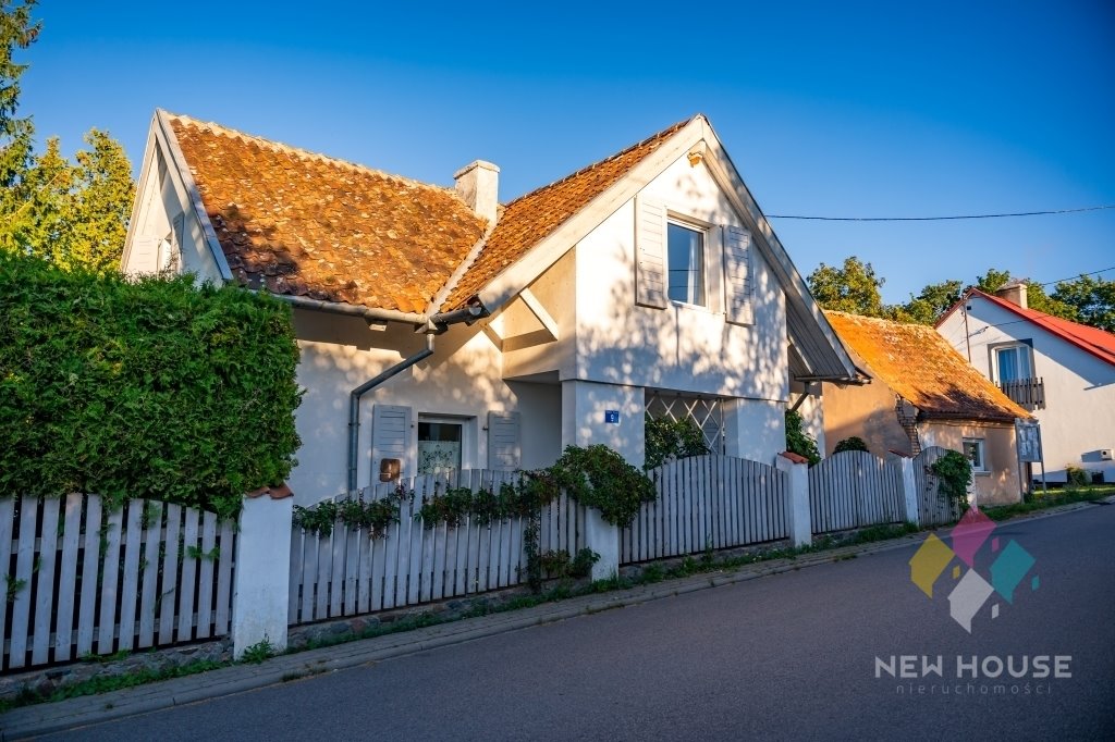 Dom nad jeziorem Tałty z widokiem i pomostem Stare Sady  228m2 Foto 1