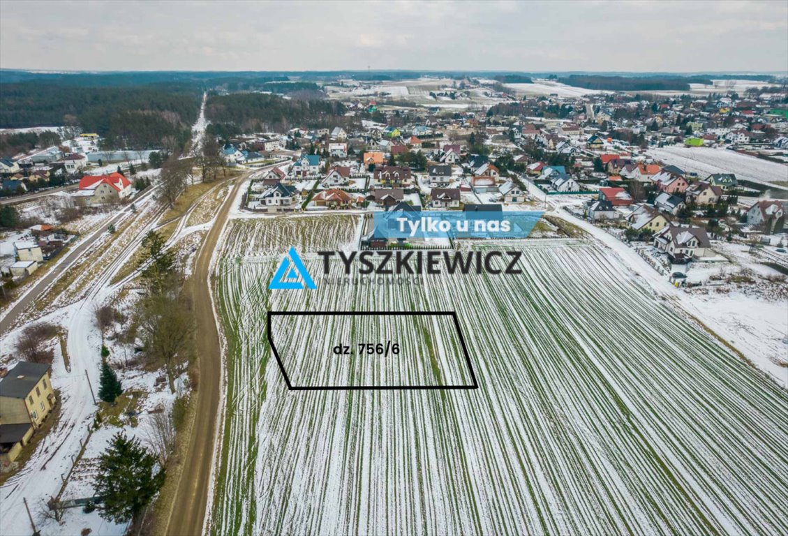 Działka budowlana na sprzedaż Wielki Klincz  1 601m2 Foto 1