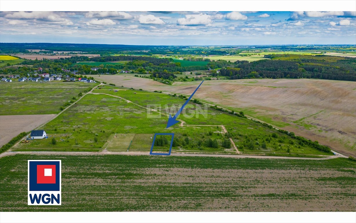 Działka 1310 m² pod dom w Starych Brynkach, blisko natury Stare Brynki, Stare Brynki, Stare Brynki  1 310m2 Foto 1