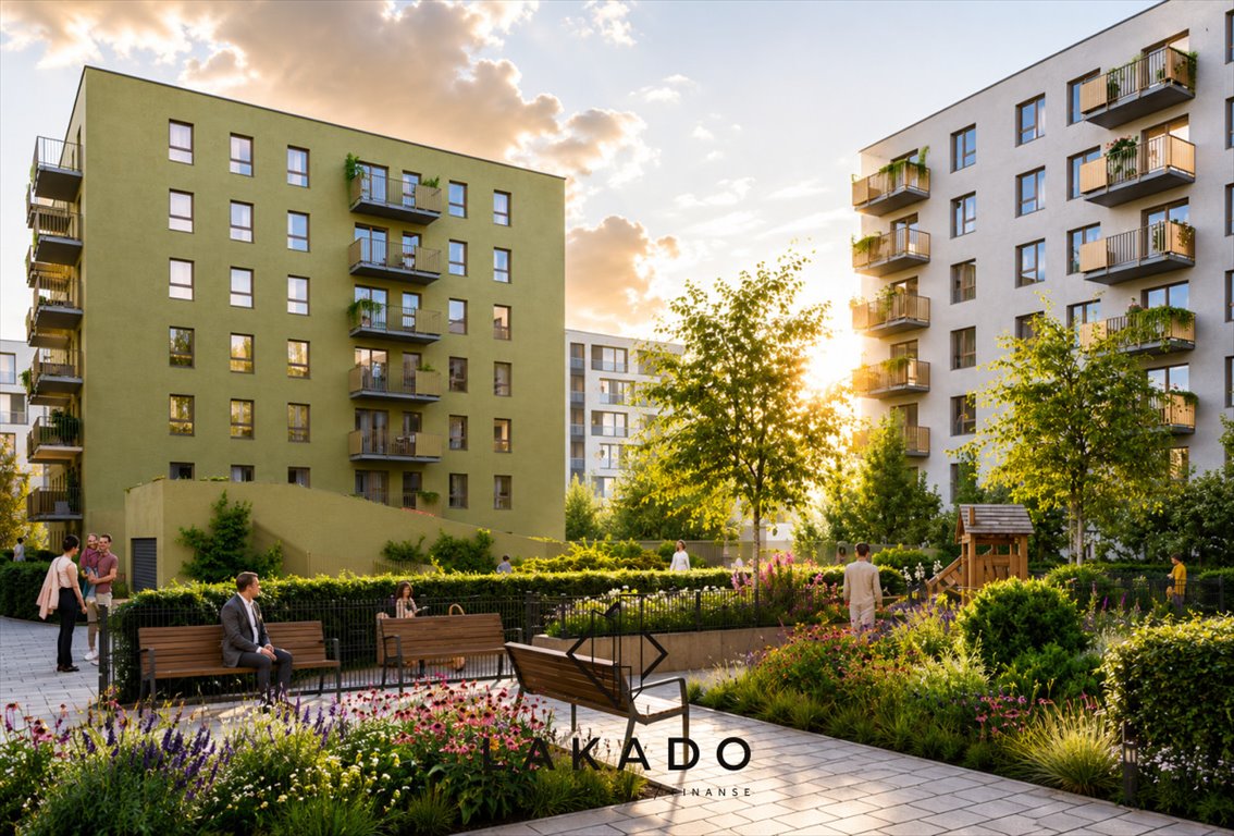 Do sprzedania funkcjonalna kawalerka 31,79 m² z balkonem w Krakowie Kraków, Prądnik Biały, Bociana  33m2 Foto 1