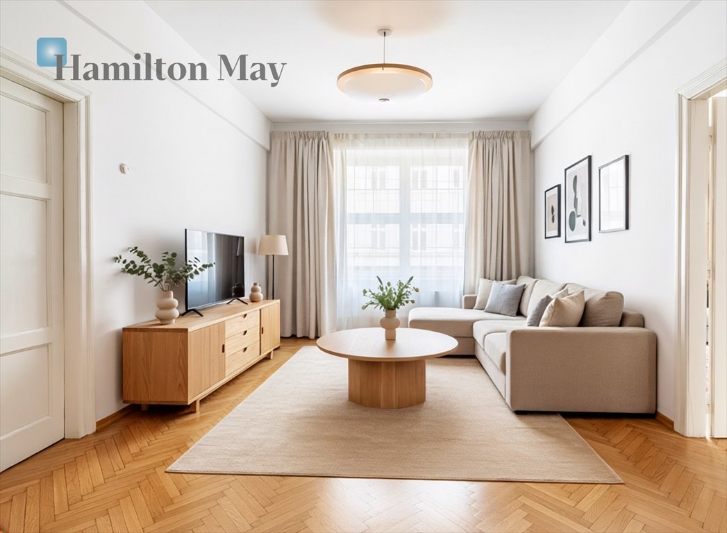 Przestronne 4-pokojowe mieszkanie z balkonami i oryginalnym parkietem Kraków, Stare Miasto, Starowiślna  107m2 Foto 1