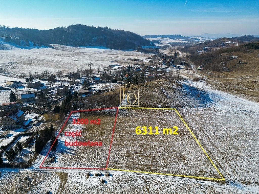 Działka budowlana na sprzedaż Boguszów-Gorce, Kosynierów  9 510m2 Foto 1