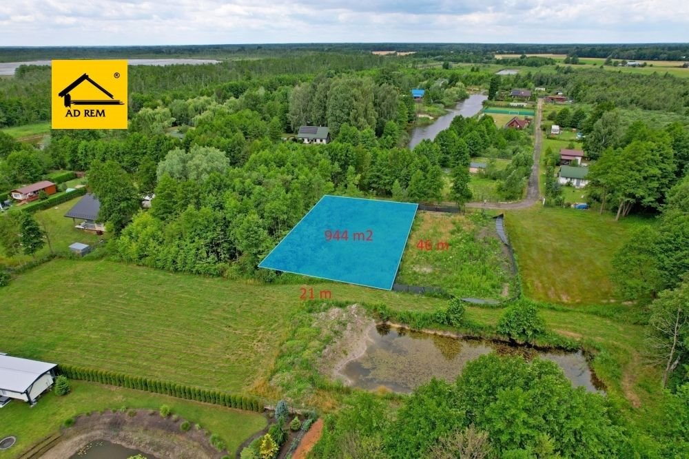 Polecam działkę 944 m² z widokiem na wodę w Suminie Sumin, Sumin, Grabniak, Urszulin  944m2 Foto 1