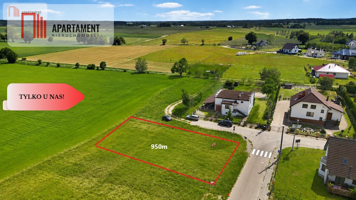 Na sprzedaż działka 950 m² z mediami i brzozami w Liniewie Liniewo  950m2 Foto 1