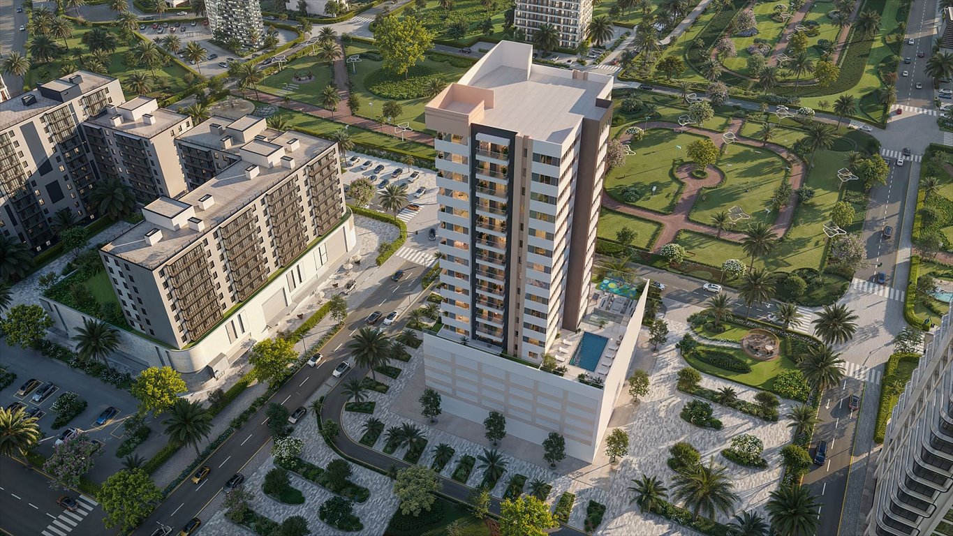 Luksusowy 55 m² apartament z basenem i fitness w JVC Zjednoczone Emiraty Arabskie, Jumeirah Village Circle, Jumeirah Village Circle, Jumeirah Village Circle,  55m2 Foto 1
