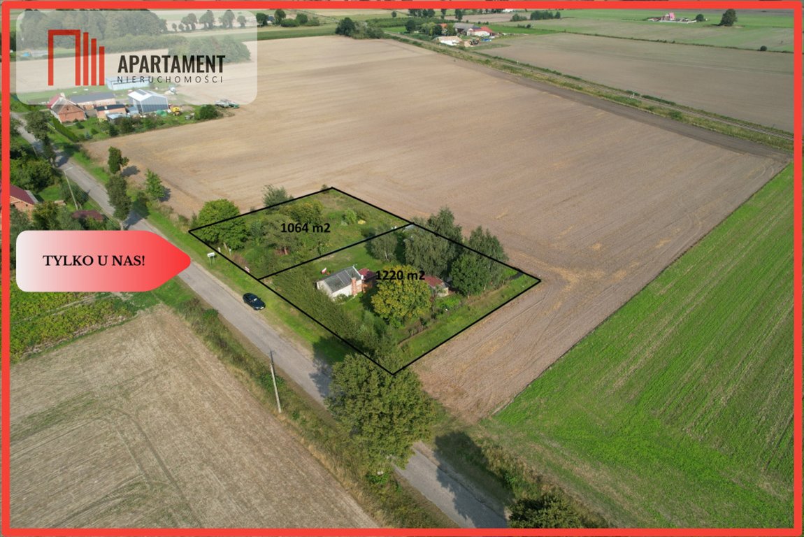 Działka budowlana na sprzedaż Nowe Gronowo  1 220m2 Foto 1