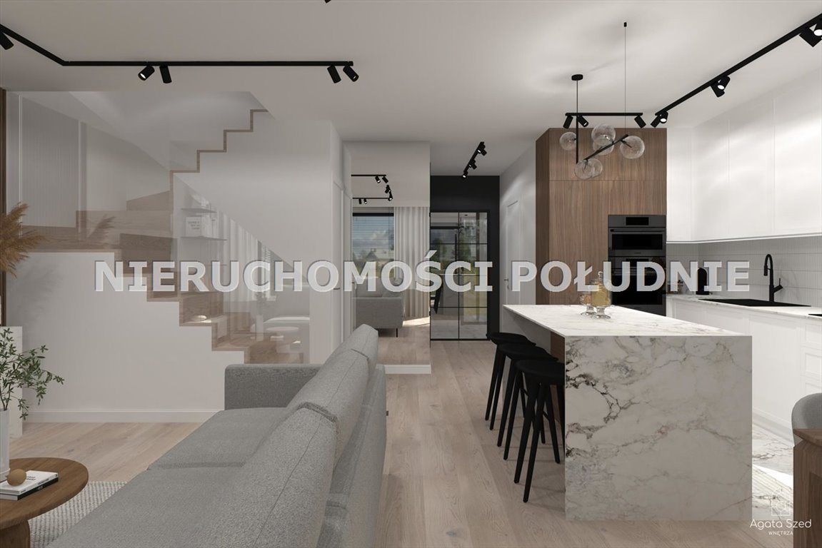 Nowoczesny dom z 4 sypialniami, ogród i garaż Bładnice Dolne, Borowinowa  142m2 Foto 1