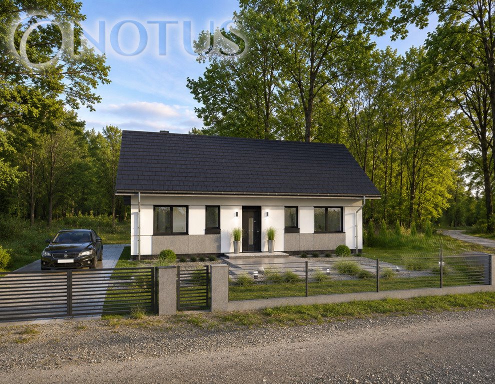 Działka 2431 m² z projektem domu i dostępem do rzeki Rzyki  2 431m2 Foto 1