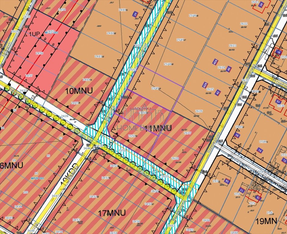 Działka budowlana na sprzedaż Baszkówka, Słoneczna  1 146m2 Foto 1
