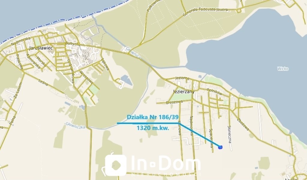 Działka budowlana na sprzedaż Jezierzany  1 320m2 Foto 1