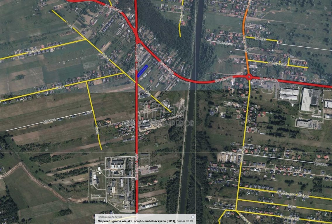 Działka komercyjna na sprzedaż Rembelszczyzna  1 100m2 Foto 1