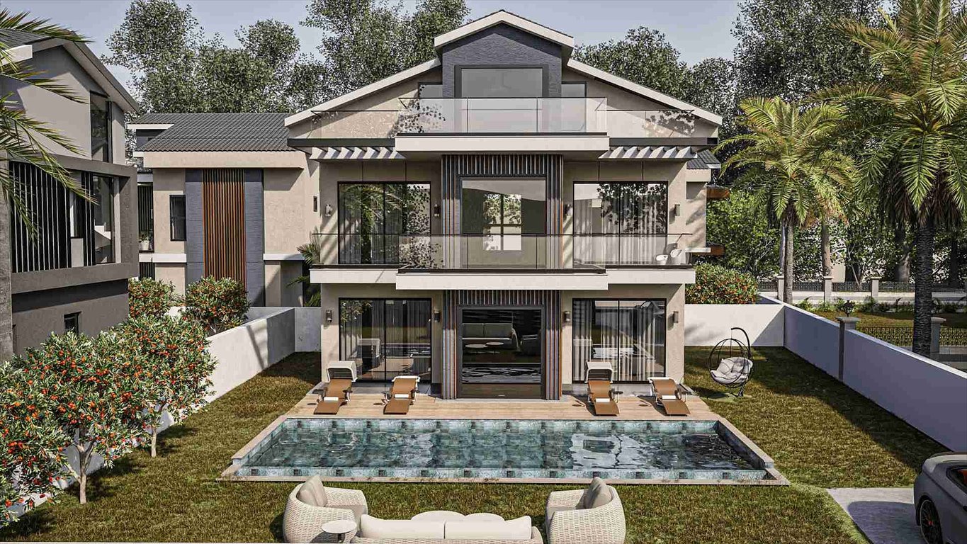 Luksusowa willa z basenem i ogrodem w centrum Fethiye Turcja, Foça, Foça, Fethiye, Muğla  210m2 Foto 1