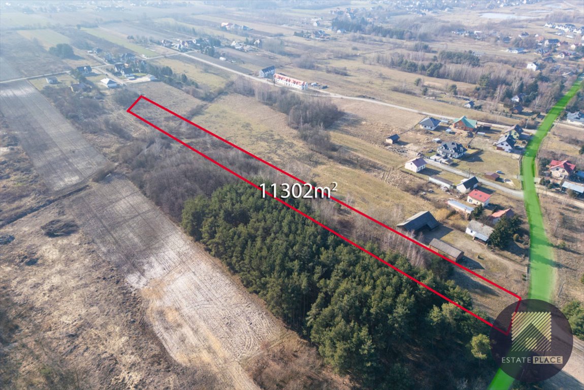 Działka budowlana na sprzedaż Krzewina  11 303m2 Foto 1