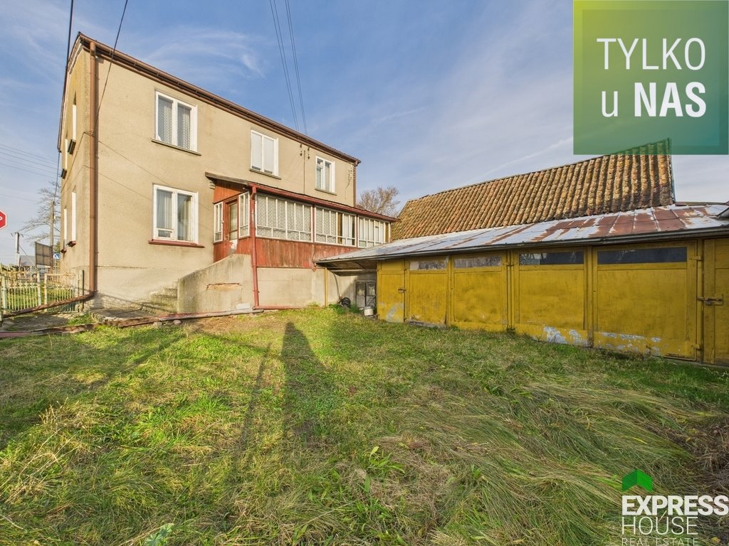 Dom z potencjałem, 160 m2, garaż i budynki gospodarcze Janów, Rynkowa  160m2 Foto 1