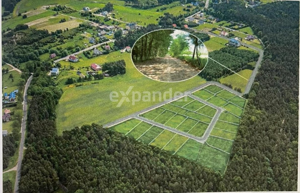 Działka budowlana na sprzedaż Odargowo, Widokowa  1 166m2 Foto 3