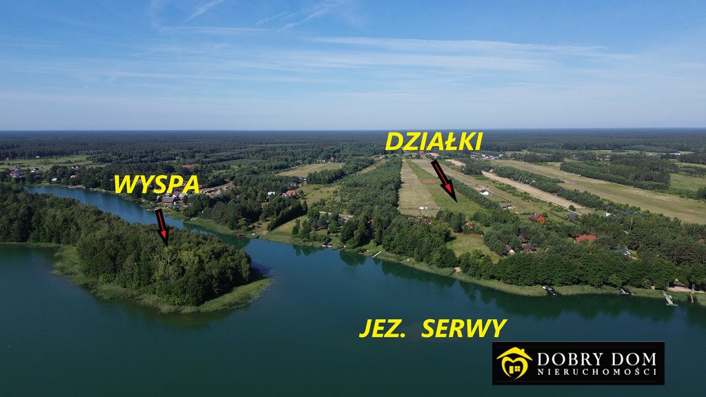 Działka budowlana na sprzedaż Serwy  1 208m2 Foto 4