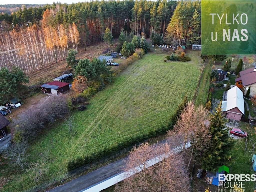 Działka 3754 m² pod dom z dużym ogrodem, las, media Lewickie-Stacja, Lewickie Stacja  3 754m2 Foto 1