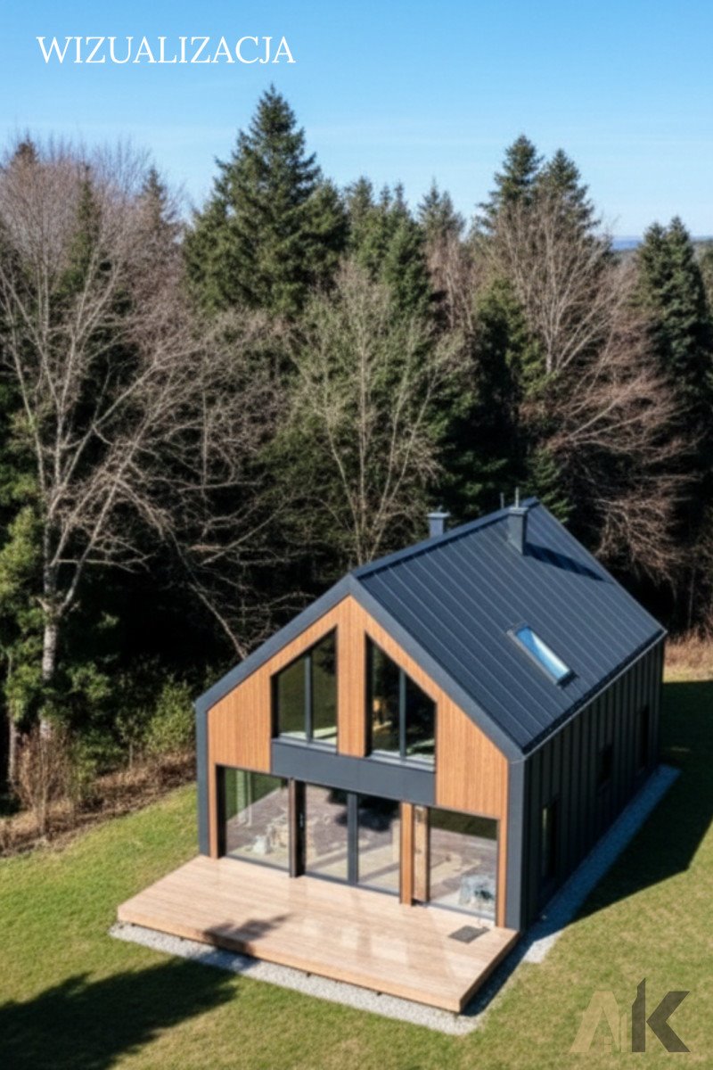 Działka budowlana 10,11 arów w Librantowej z mediami Librantowa  10m2 Foto 1