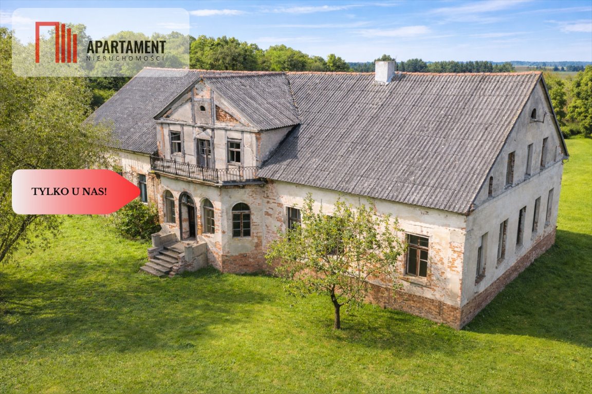 Zabytkowy dworek XVIII wieku z 650 m² i dużym terenem Chełmoniec  650m2 Foto 1