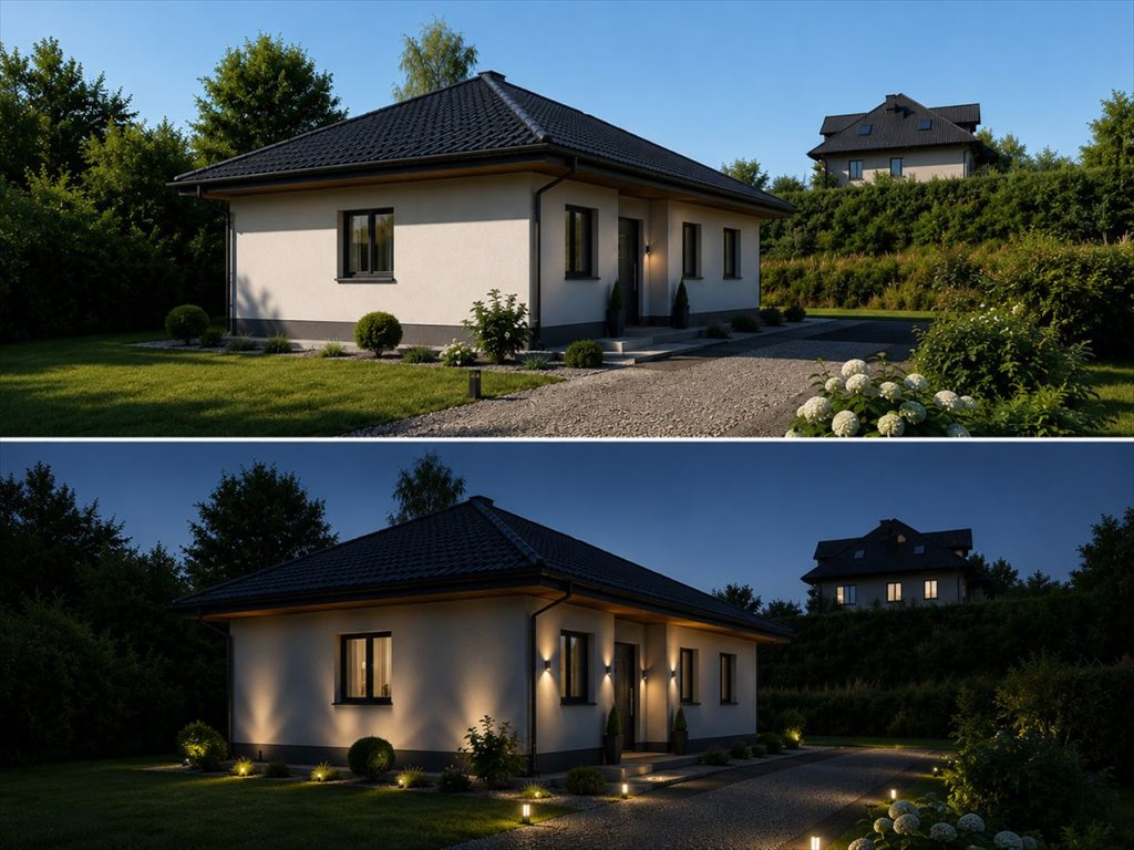 Nowoczesny dom 98 m² na 9-ar działce z widokiem. Tyczyn  98m2 Foto 1