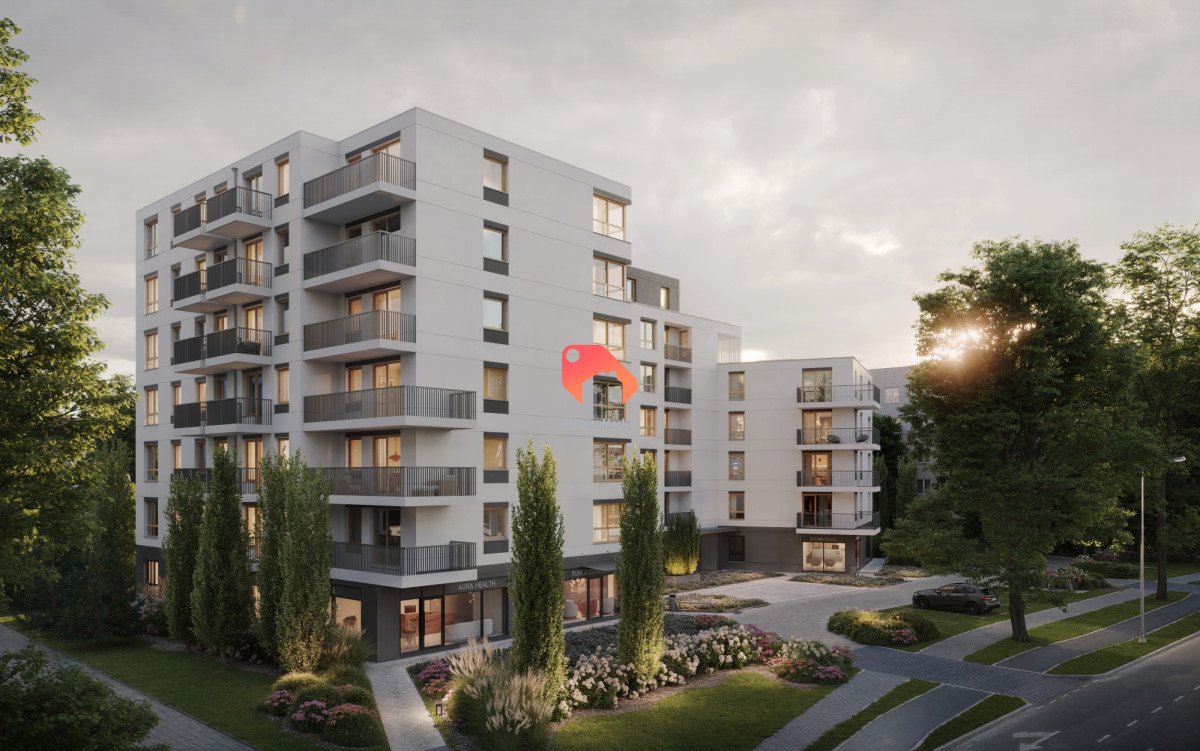 Nowoczesne 2-pokojowe mieszkanie z balkonem na Wzgórzu Wolności Bydgoszcz, Wzgórze Wolności  41m2 Foto 1
