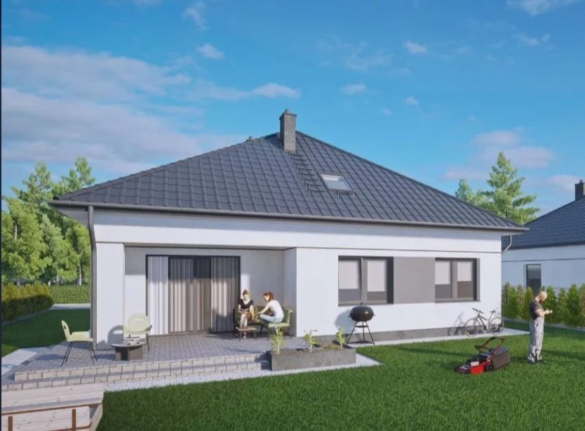 Dom w stanie deweloperskim z poddaszem do własnej aranżacji Sędziszów Małopolski, Szkolna  99m2 Foto 1