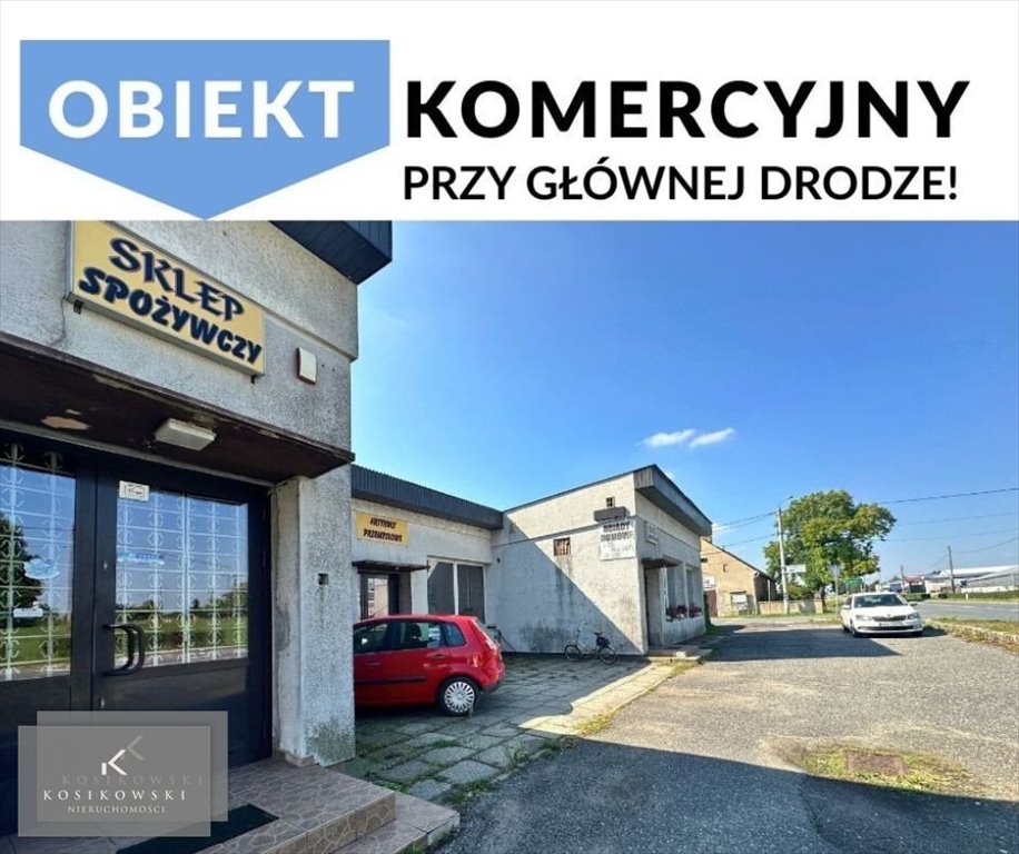 Obiekt komercyjny w Wilkowie z restauracją i sklepami Namysłów, Wilków, Wilków  297m2 Foto 1