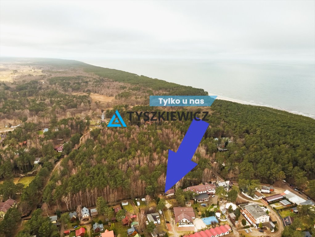 Działka budowlana na sprzedaż Dębki, Leśna  1 754m2 Foto 1