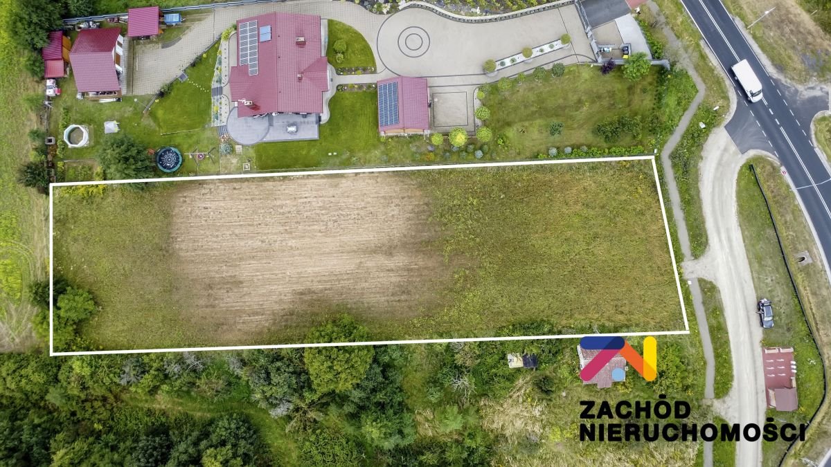 Działka 3242 m² z mediami i planem w Łazach Łaz  3 242m2 Foto 1