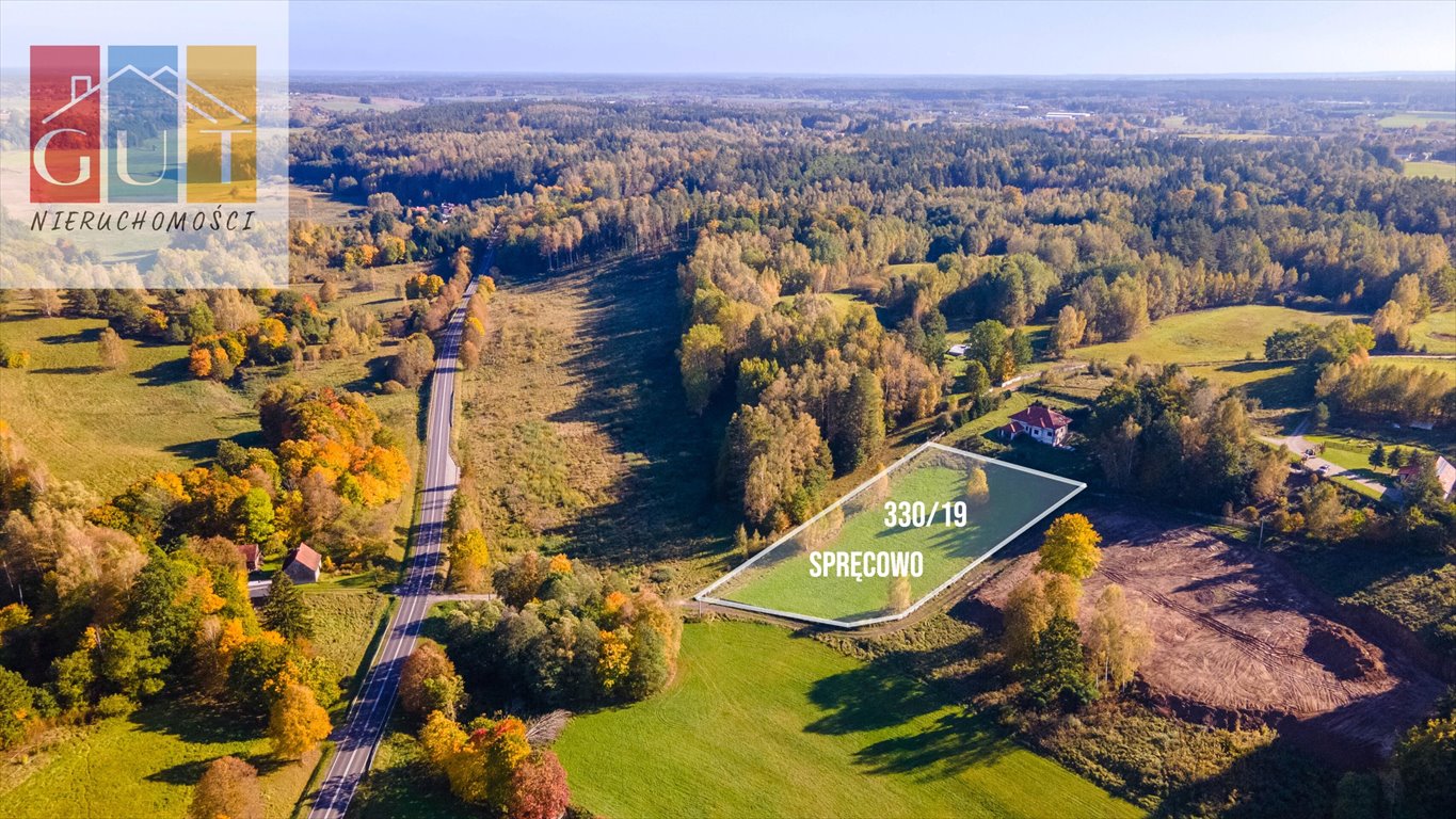 Działka budowlana na sprzedaż Spręcowo  4 637m2 Foto 13